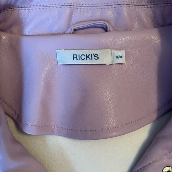 Ricki’s Pleather Shacket - Picture 4 of 4